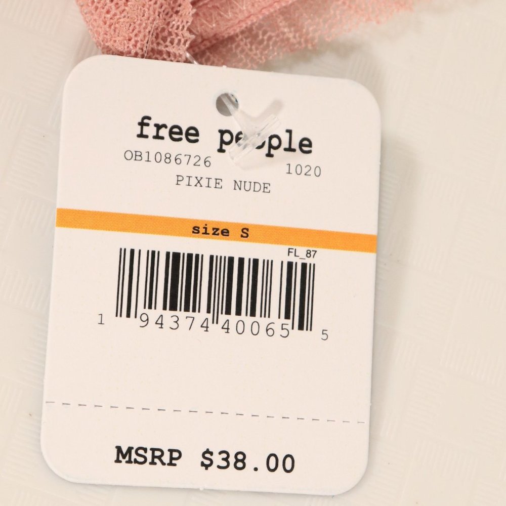 NWT Free People  Gabrielle Bralette in Pixie Nude - Picture 7 of 7